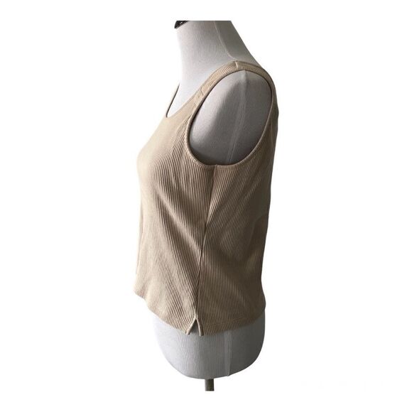 Valerie Stevens Tan Tank Top size M - Picture 4 of 5